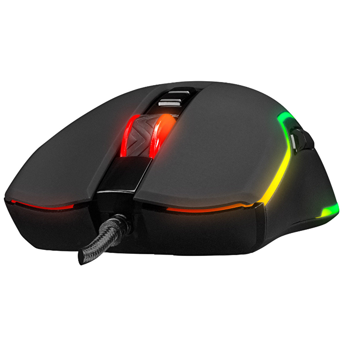 Everest USB Black Gaming Mouse SM-G14 Dusk - RGB LED Lighting