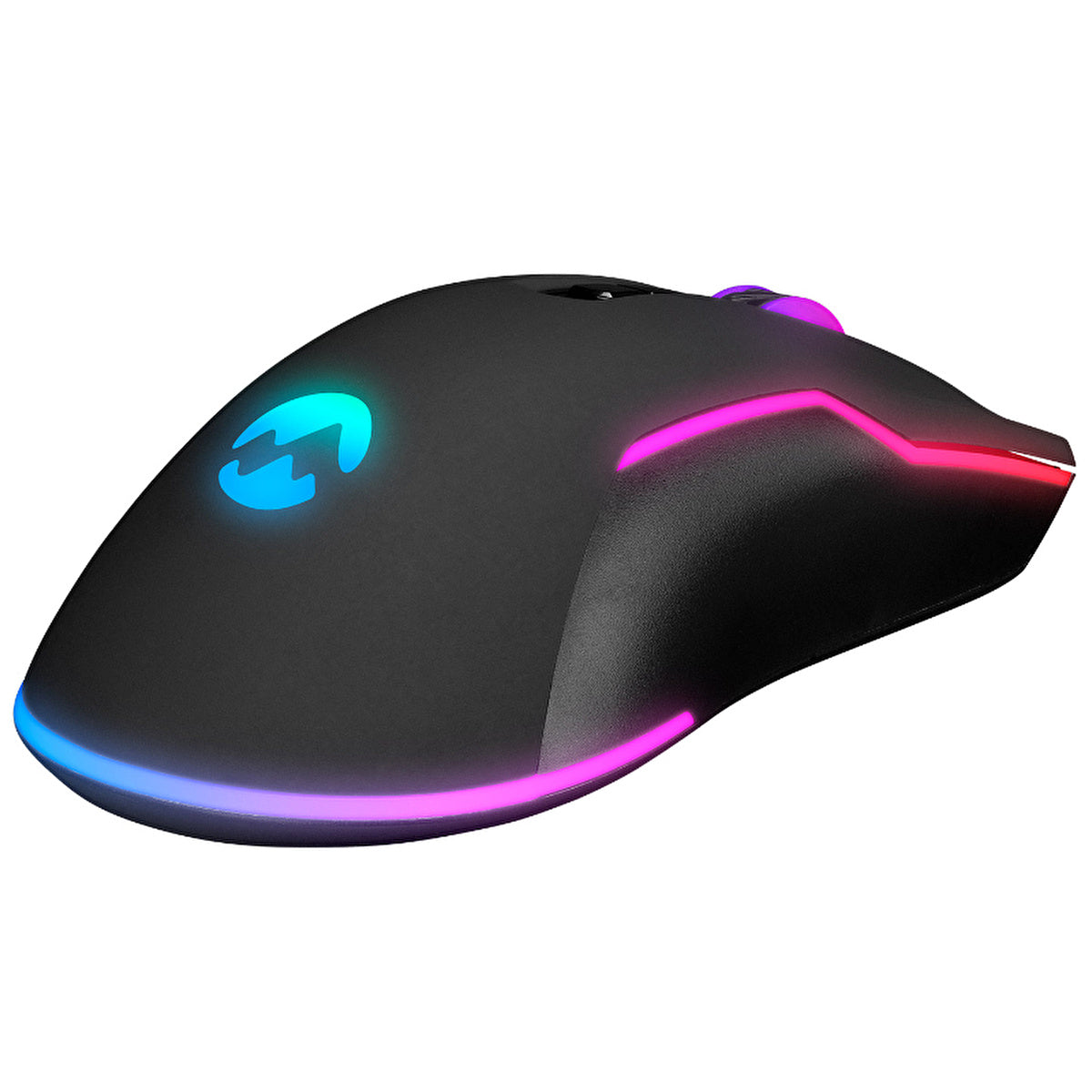 Everest USB Black Gaming Mouse SM-G14 Dusk - RGB LED Lighting