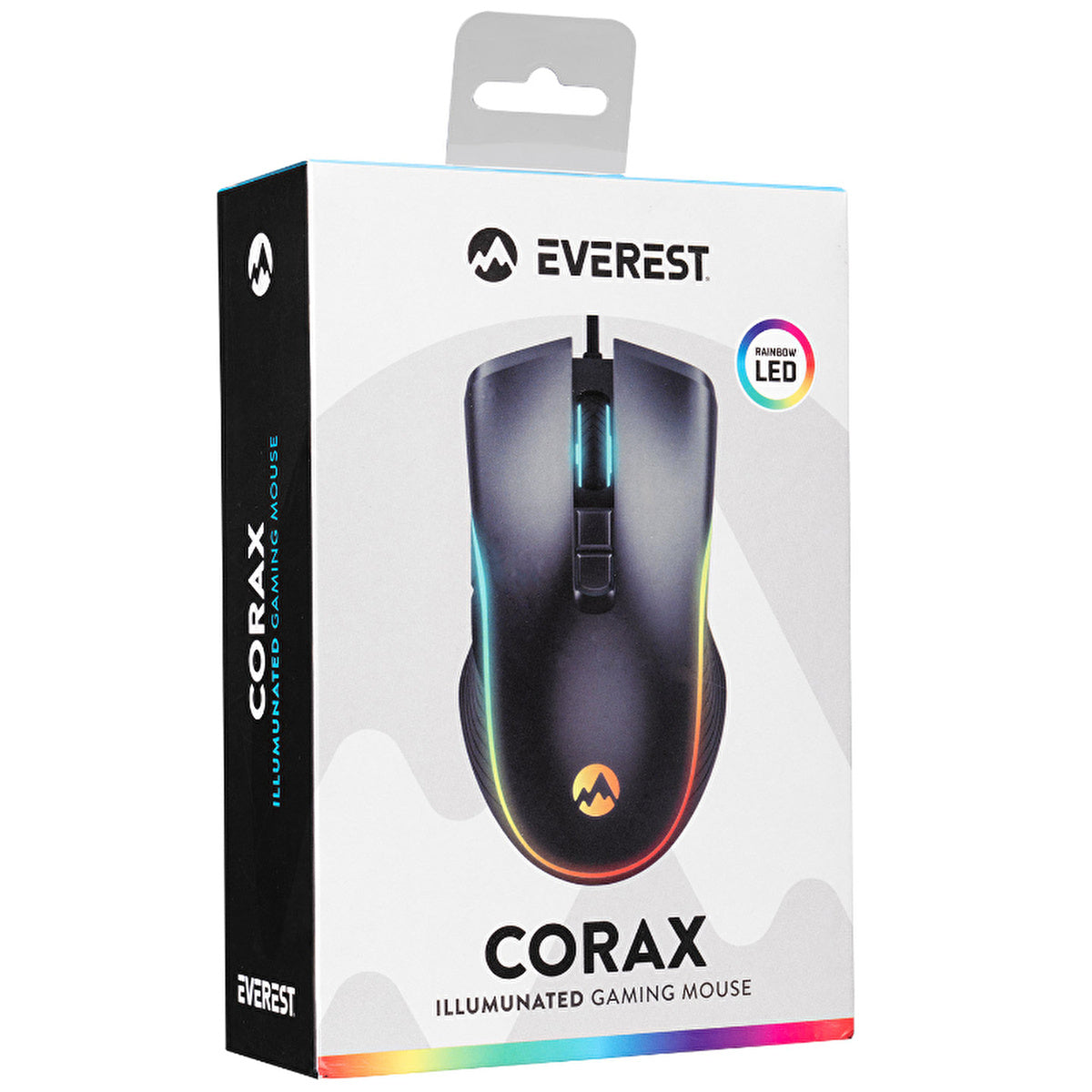 Everest USB Optical Gaming Mouse 7200DPI - LED Lighting | SM-G56 CORAX