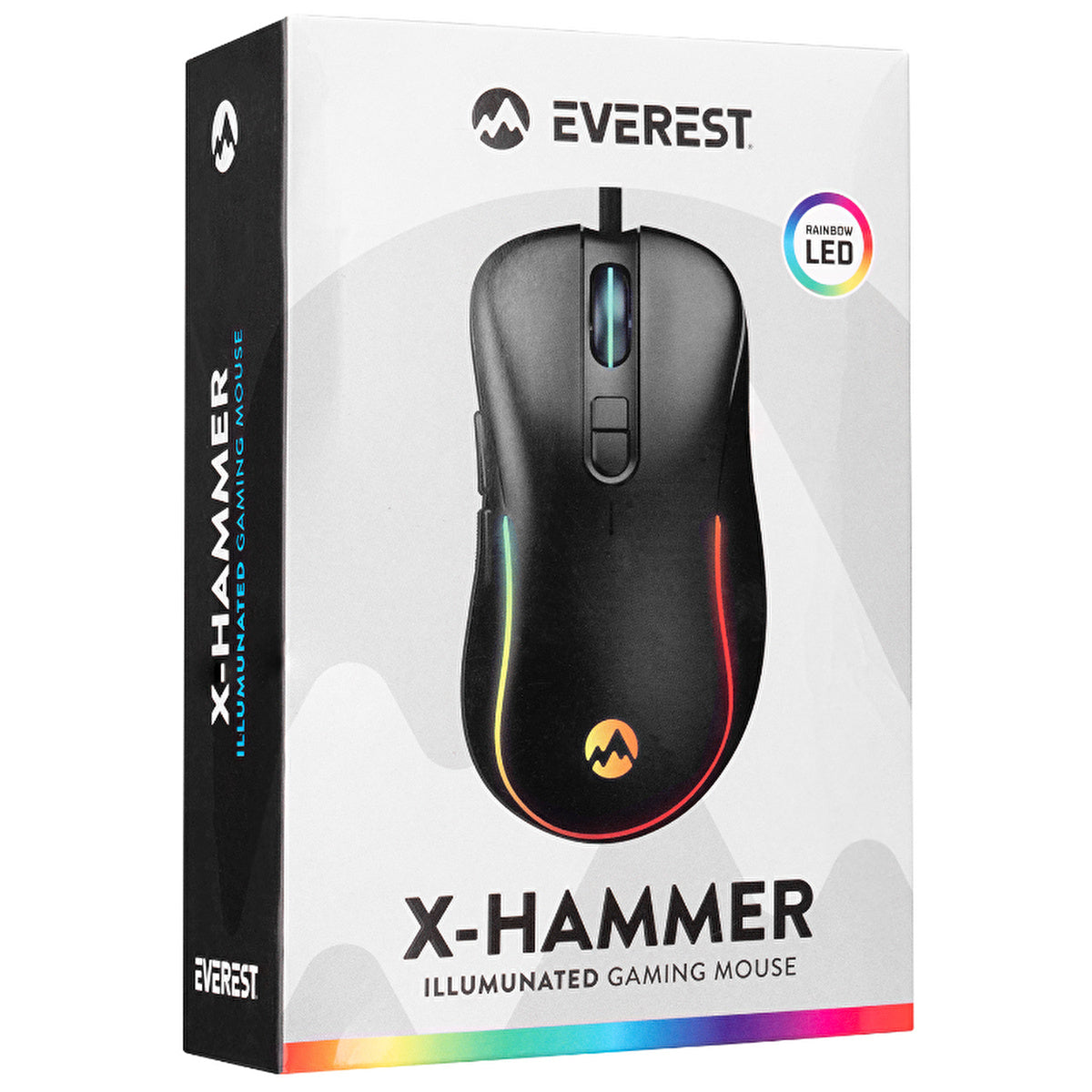 Everest USB Gaming Mouse 7200DPI with LED Lights | SM-G58 X-HAMMER