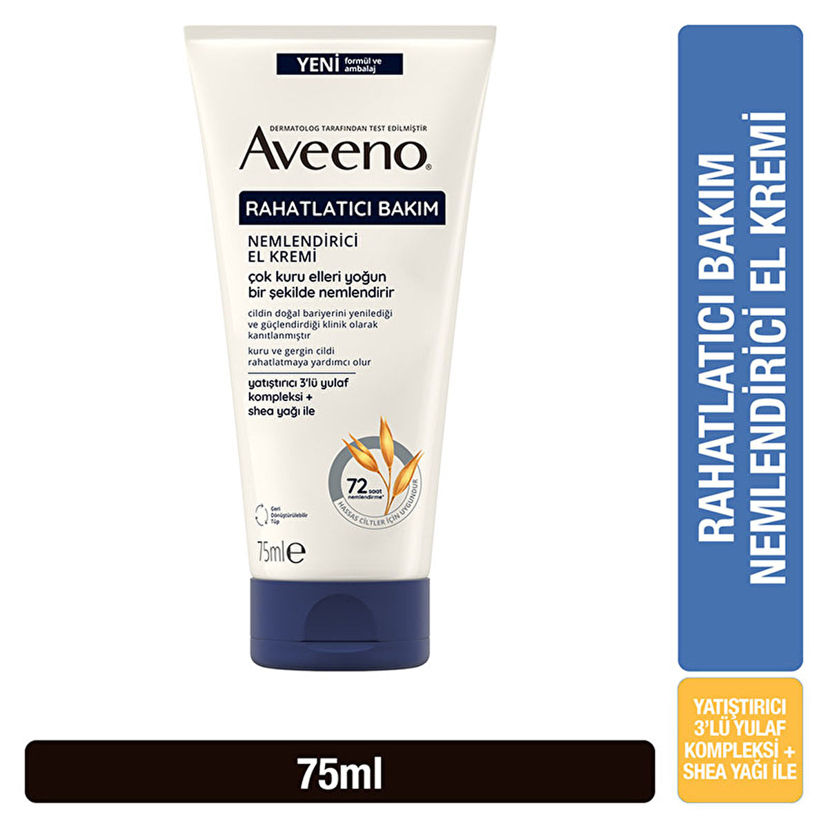 Aveeno Moisturizing Hand Cream 75ml - Soothing Formula | Dry Skin