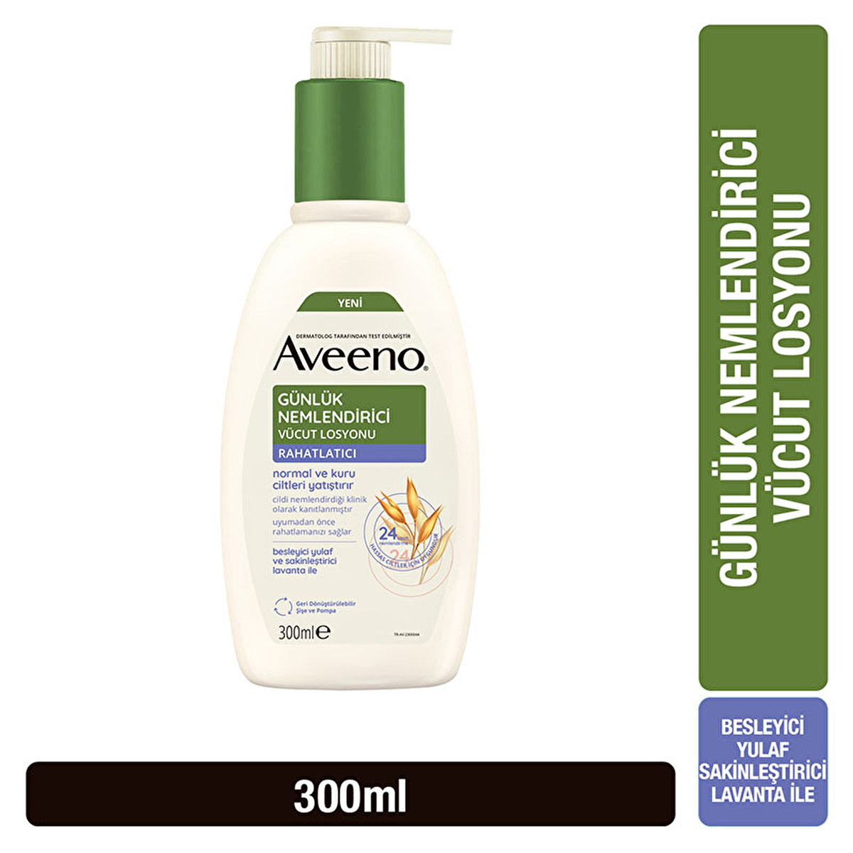 Aveeno Daily Moisturizing Body Lotion Lavender - 10.1 Fl Oz | Soothing Formula