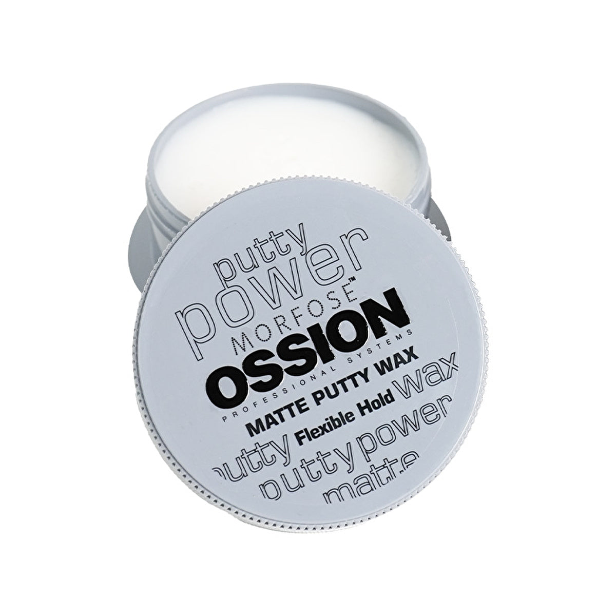 Morfose Ossion Matte Putty Wax 3.4oz - Flexible Hold | Hair Styling