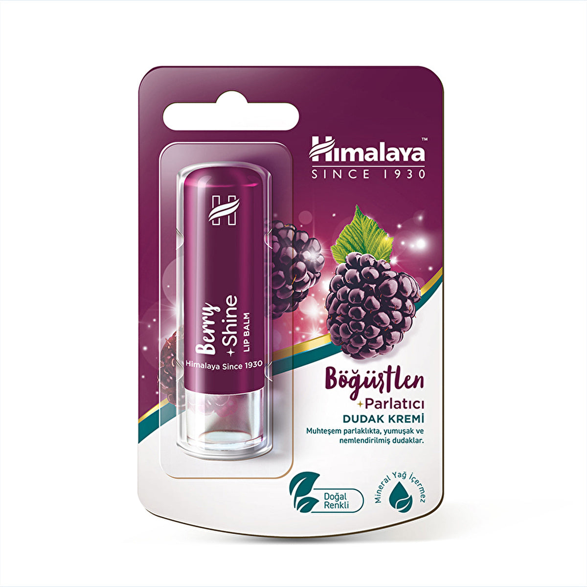 Himalaya Blackberry Lip Balm 0.16oz - Nourishing & Shine