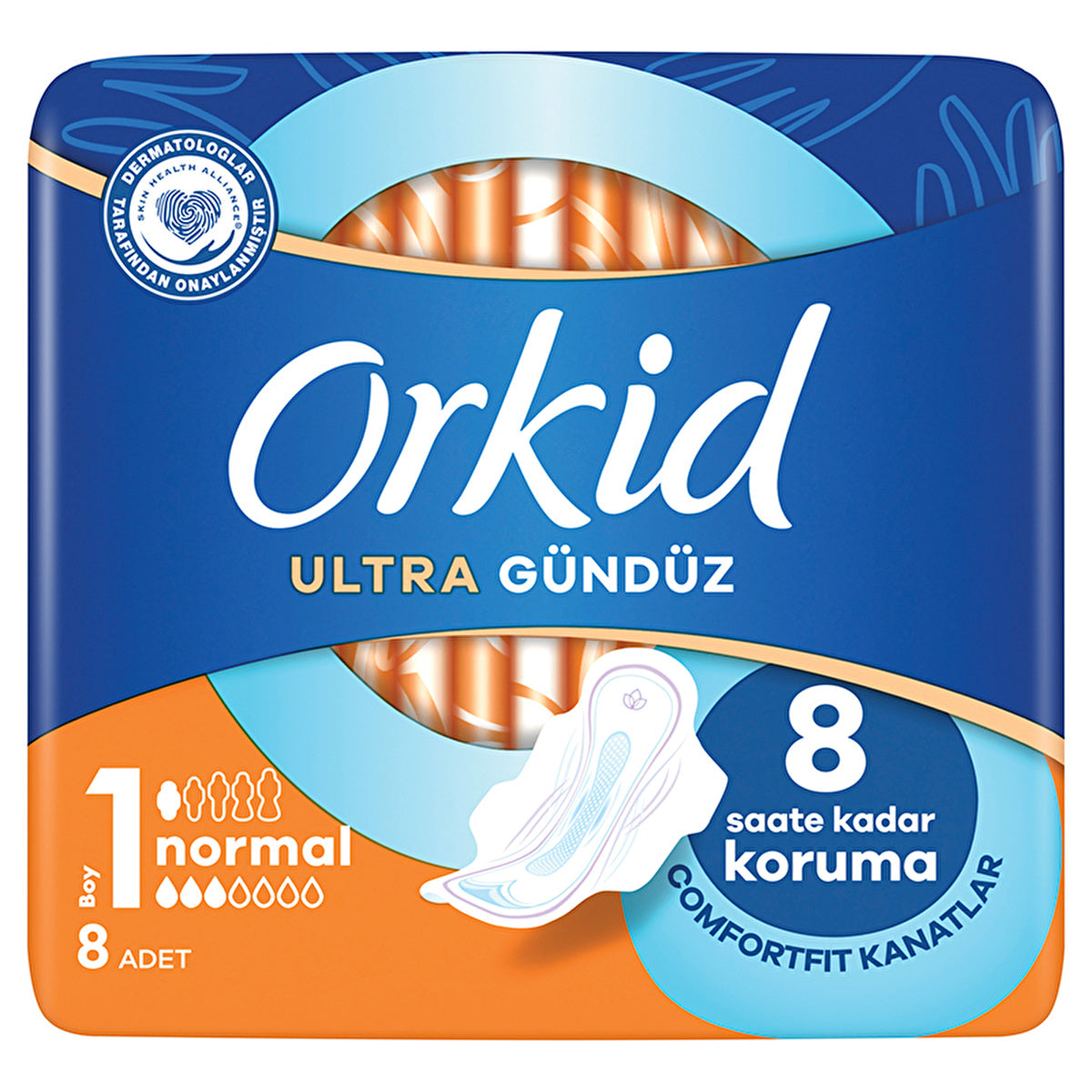 Orkid Ultra Normal Pads - 8 Count | Maximum Protection