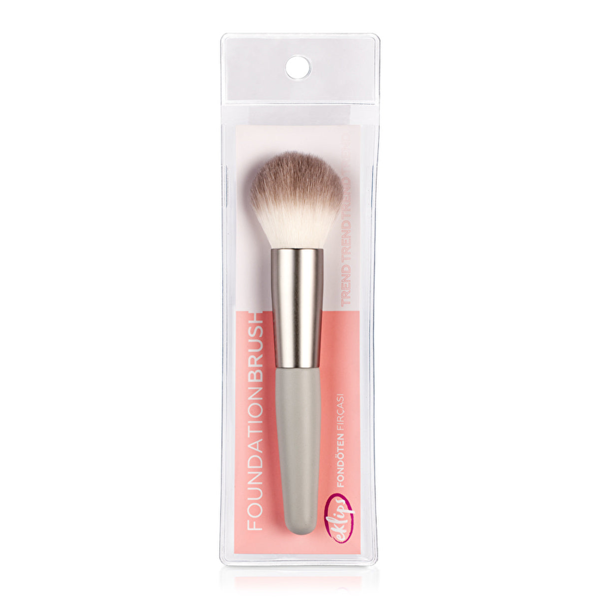 Eklips Foundation Brush - Flat Bristle for Smooth Application | Makeup Brush