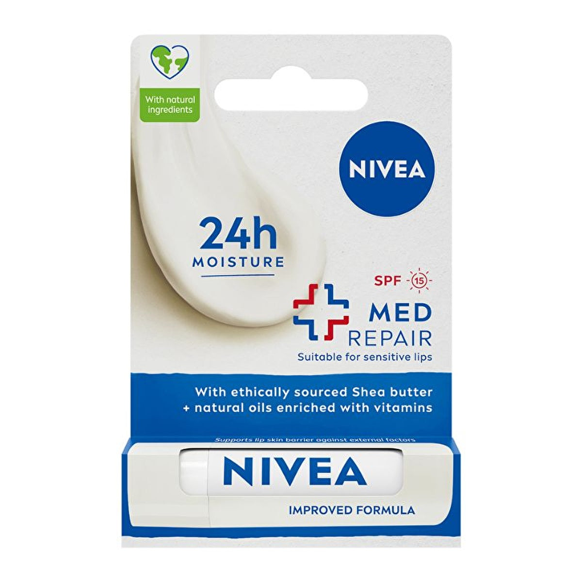 Nivea Med Repair Lip Care 0.16oz - SPF 15 | Moisturizing Formula