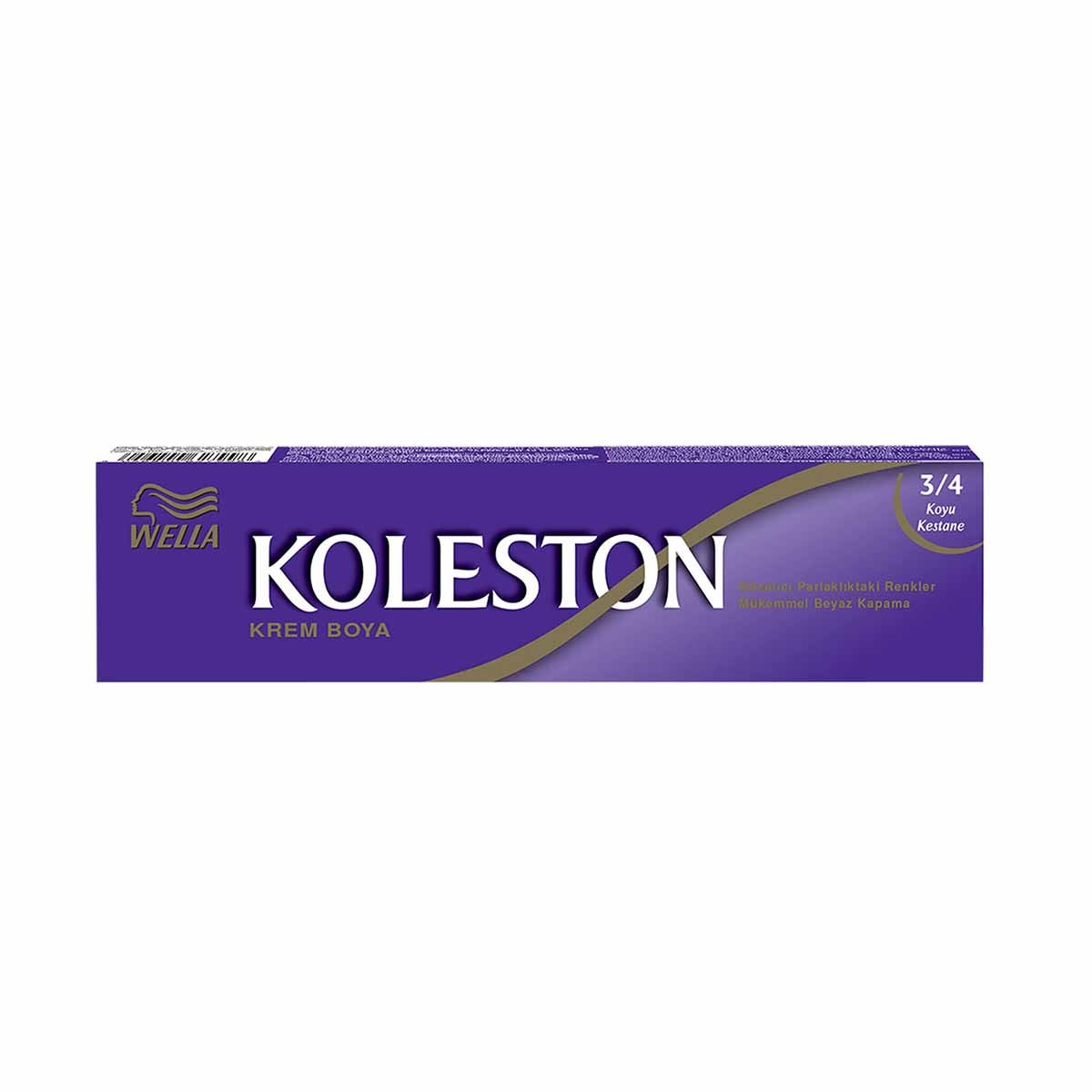 Wella Koleston Hair Color 3/4 Dark Chestnut - Rich Shine | 50ml