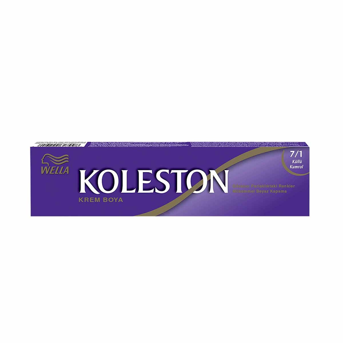 Wella Koleston Ash Brown Hair Color 7/1 - Long-Lasting Shine | 50ml