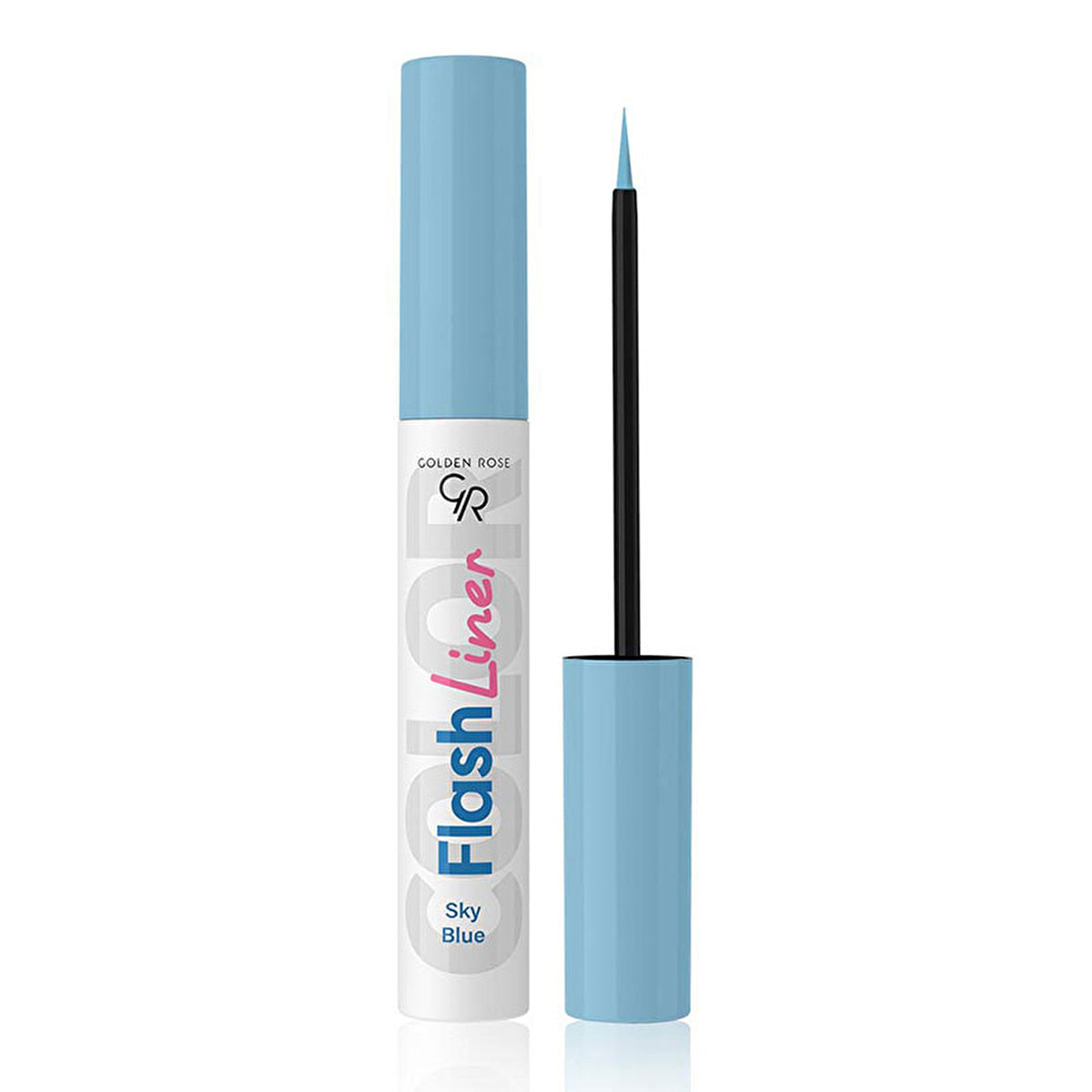 Golden Rose Flash Liner Eyeliner No:103 Sky Blue - High Pigment | Easy Application