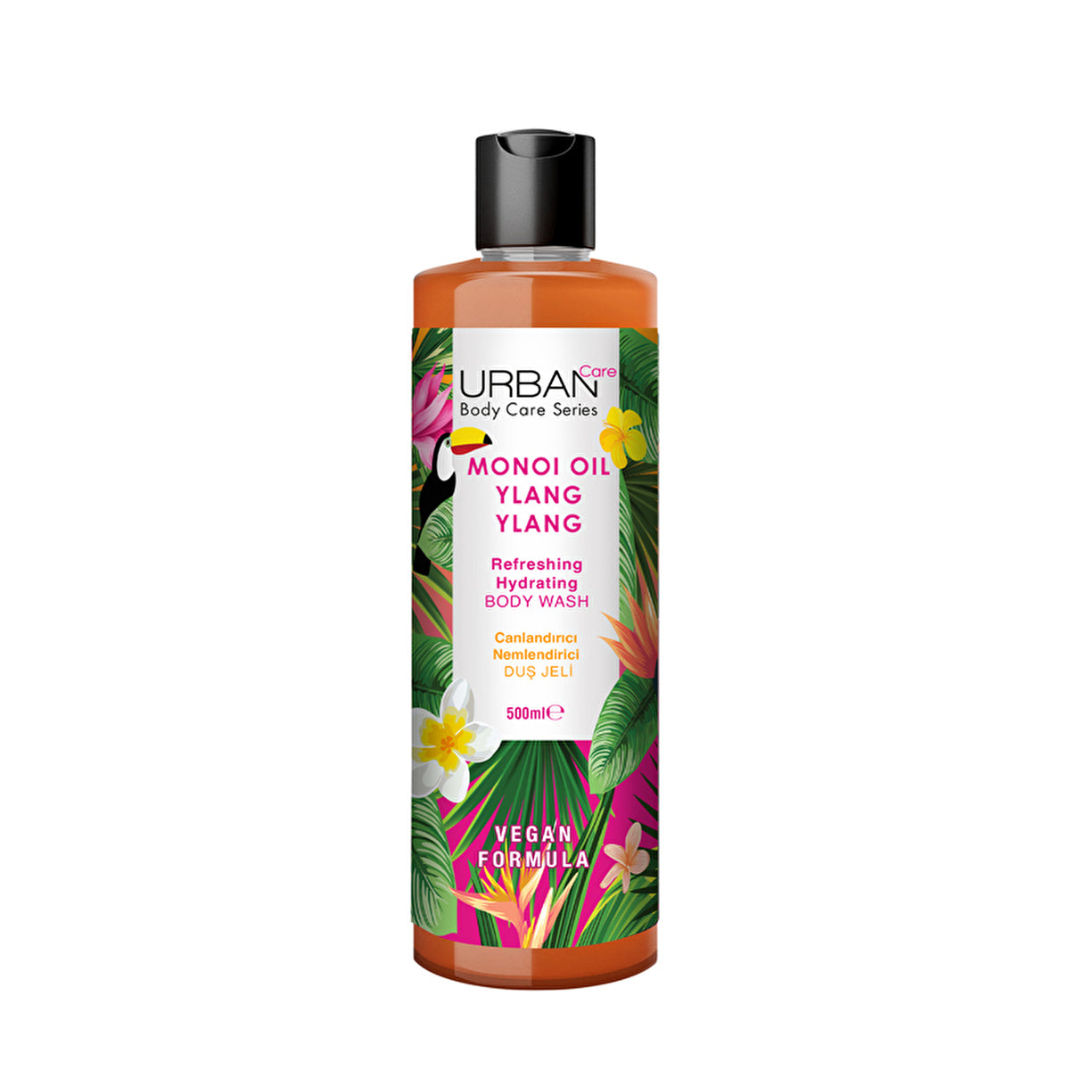 Urban Care Monoi Oil &amp; Ylang Ylang Body Wash 500ml - Refreshing Formula