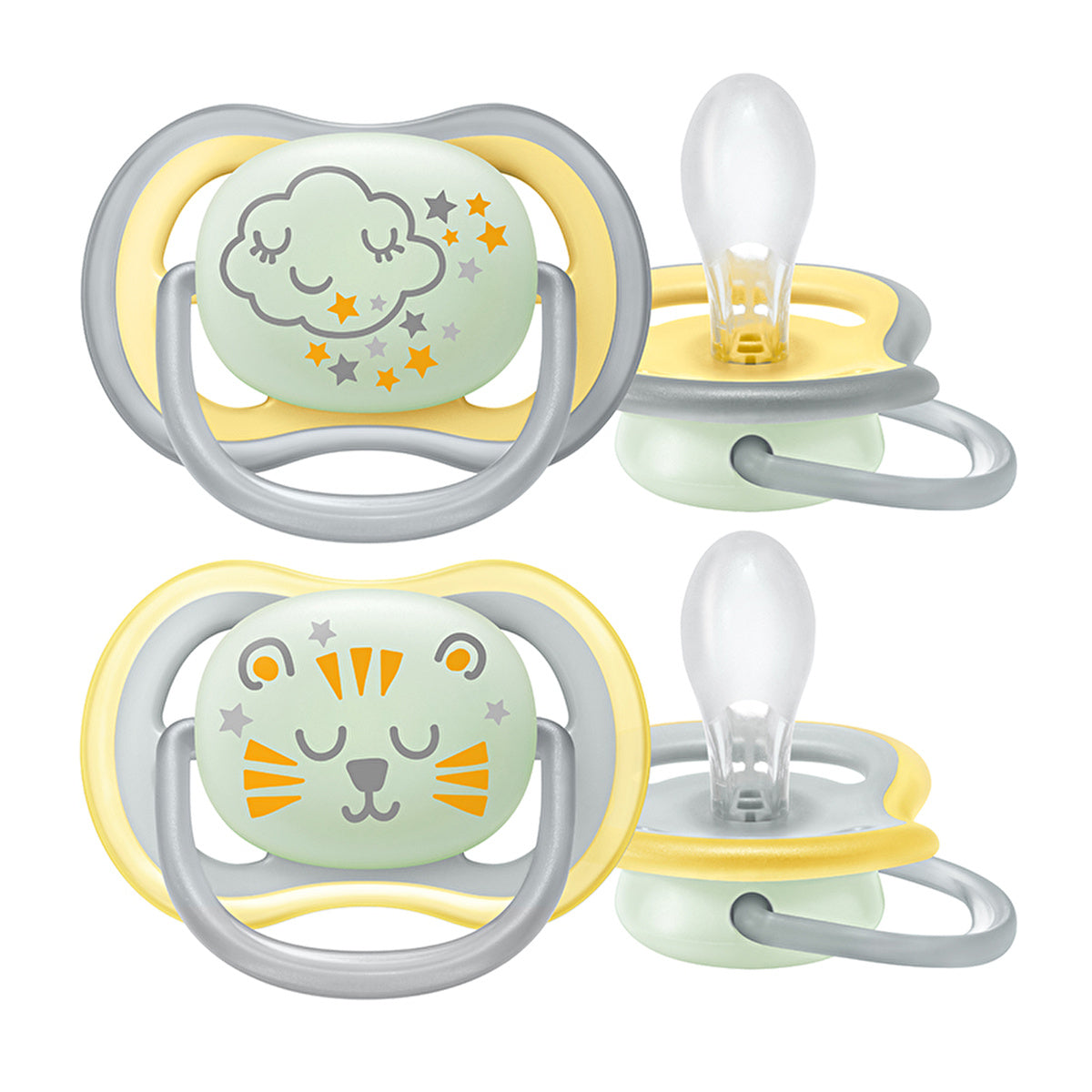 Philips Avent Ultra Air Night Pacifier 18 Months+ | 2 Pack