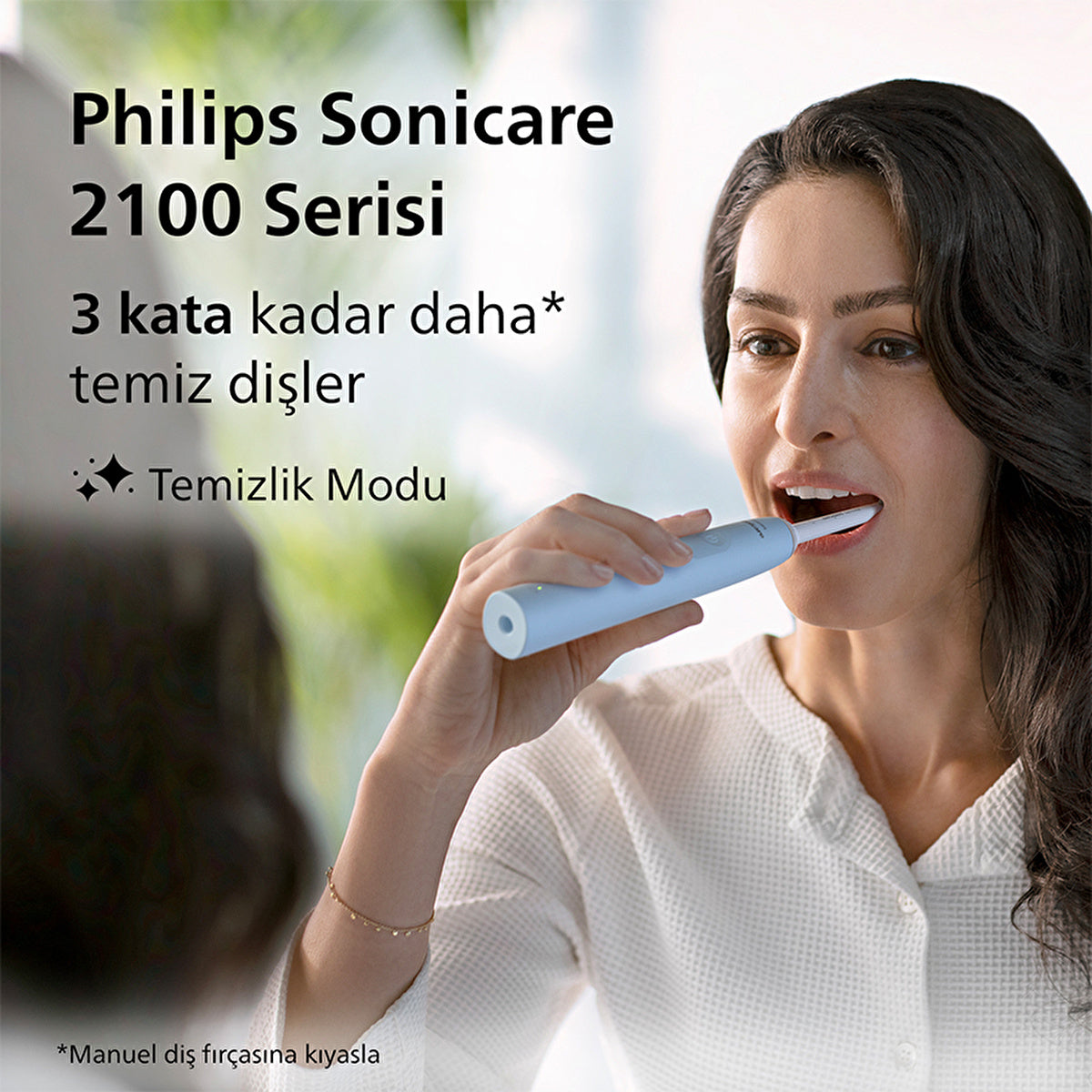 Philips Sonicare 2100 Series Sonic Toothbrush HX3651/12 - Ergonomic Design - Image #1