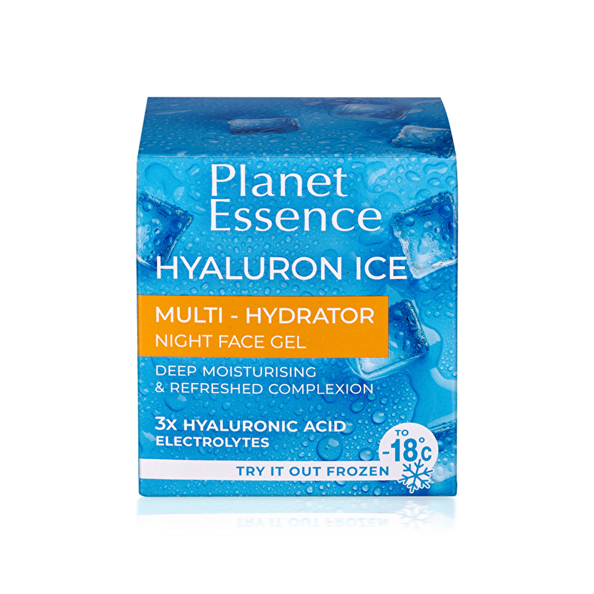 Planet Essence Hyaluron Ice Night Moisturizing Gel 1.69oz | Cooling Hydration - Image #1