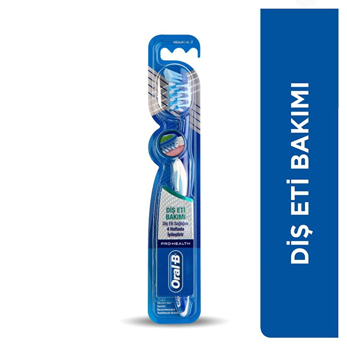 Oral-B Pro-Health Gum Care Toothbrush - Medium Bristles | Gentle Cleaning - Image #3