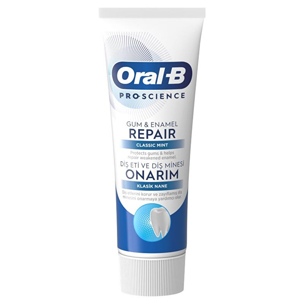 Oral-B Pro-Science Gum & Enamel Repair Classic Mint Toothpaste 75ml | Daily Use - Image #2