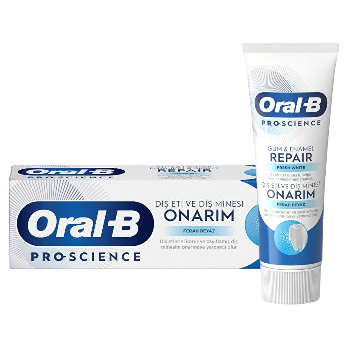 Oral-B Pro-Science Gum & Enamel Repair Toothpaste 75ml - Whitening - Image #3