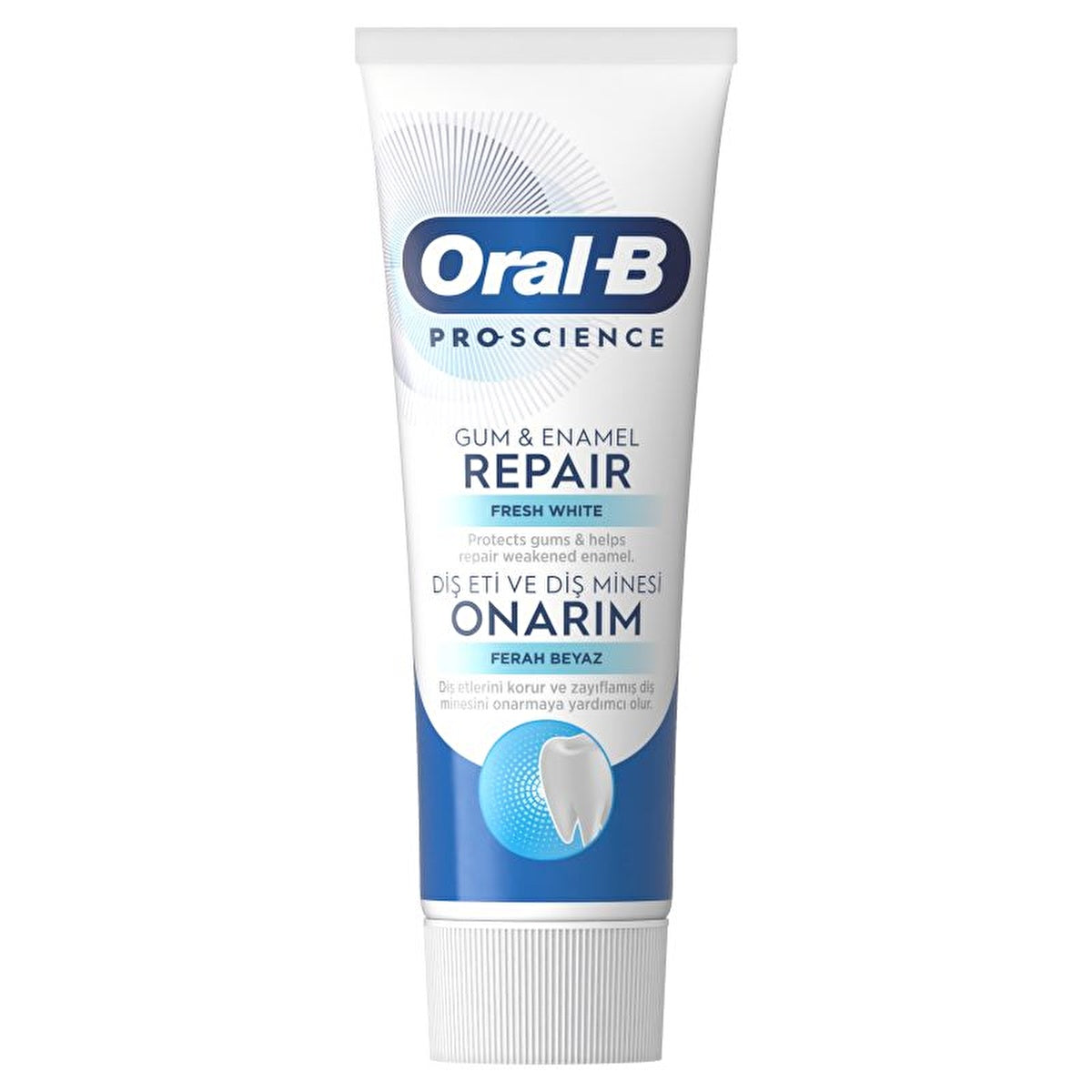 Oral-B Pro-Science Gum & Enamel Repair Toothpaste 75ml - Whitening - Image #1