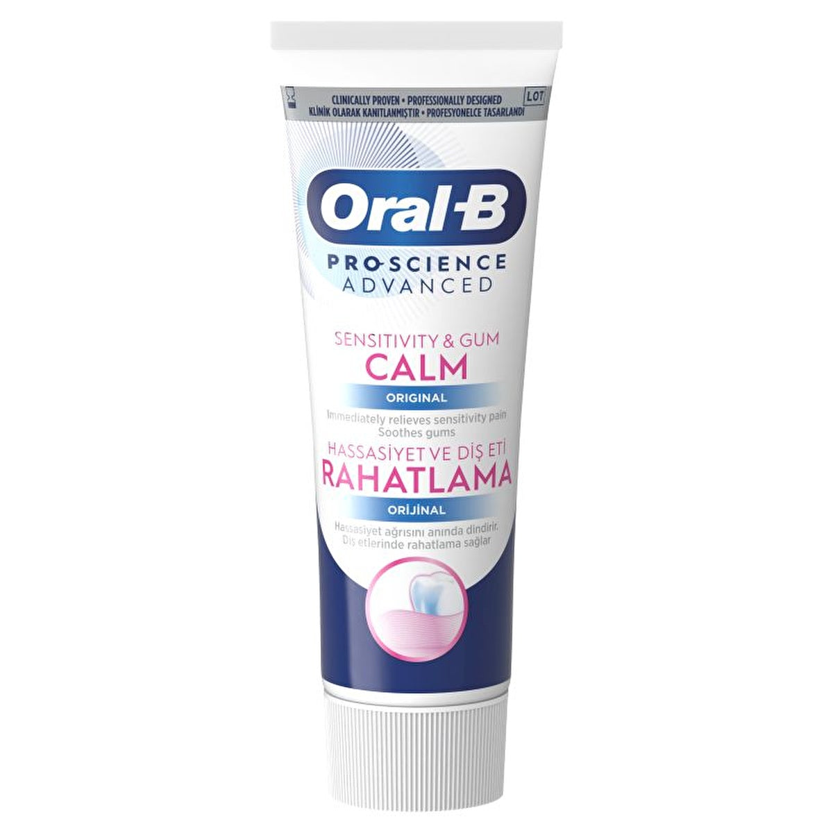 Oral-B Pro-Science Advanced Sensitive Toothpaste 75ml - Gum Relief - Image #1