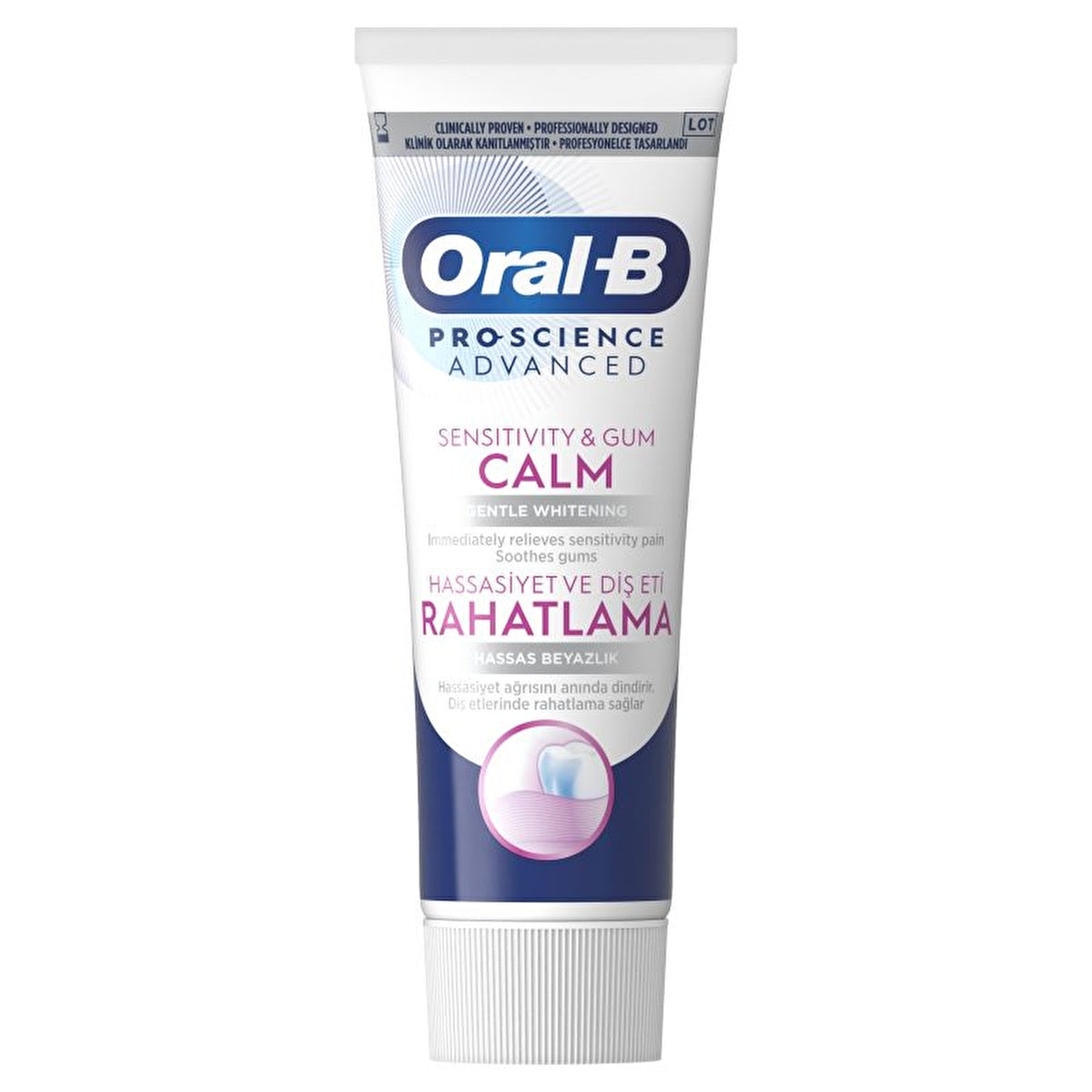 Oral-B Pro-Science Advanced Sensitive Toothpaste 75ml - Gentle Relief - Image #1