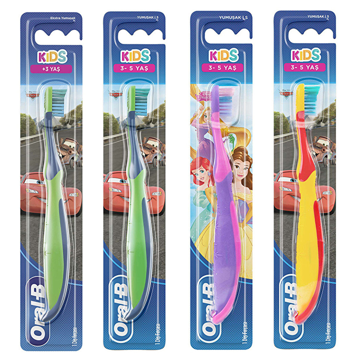 Oral-B Kids Toothbrush 3-5 Years - Assorted Characters | Children's Dental Care