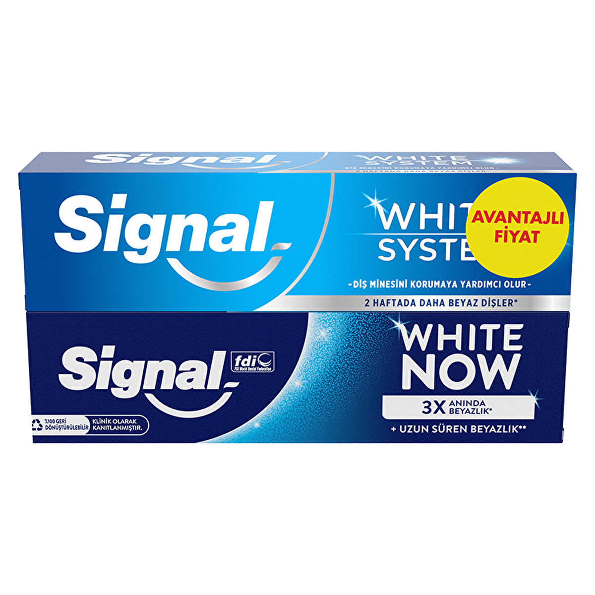 Signal White System Toothpaste - 75 ml Each | Teeth Whitening Kit - Image #4