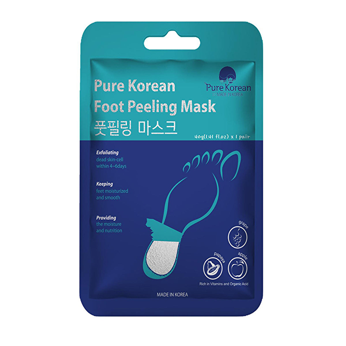 Pure Korean Peeling Foot Mask Socks - Exfoliating Treatment | Self-Care