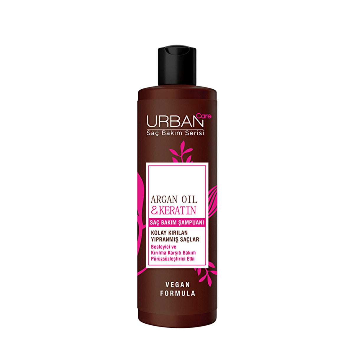 Urban Care Argan Oil & Keratin Shampoo 8.5 Fl Oz - Nourishing Formula - Image #1