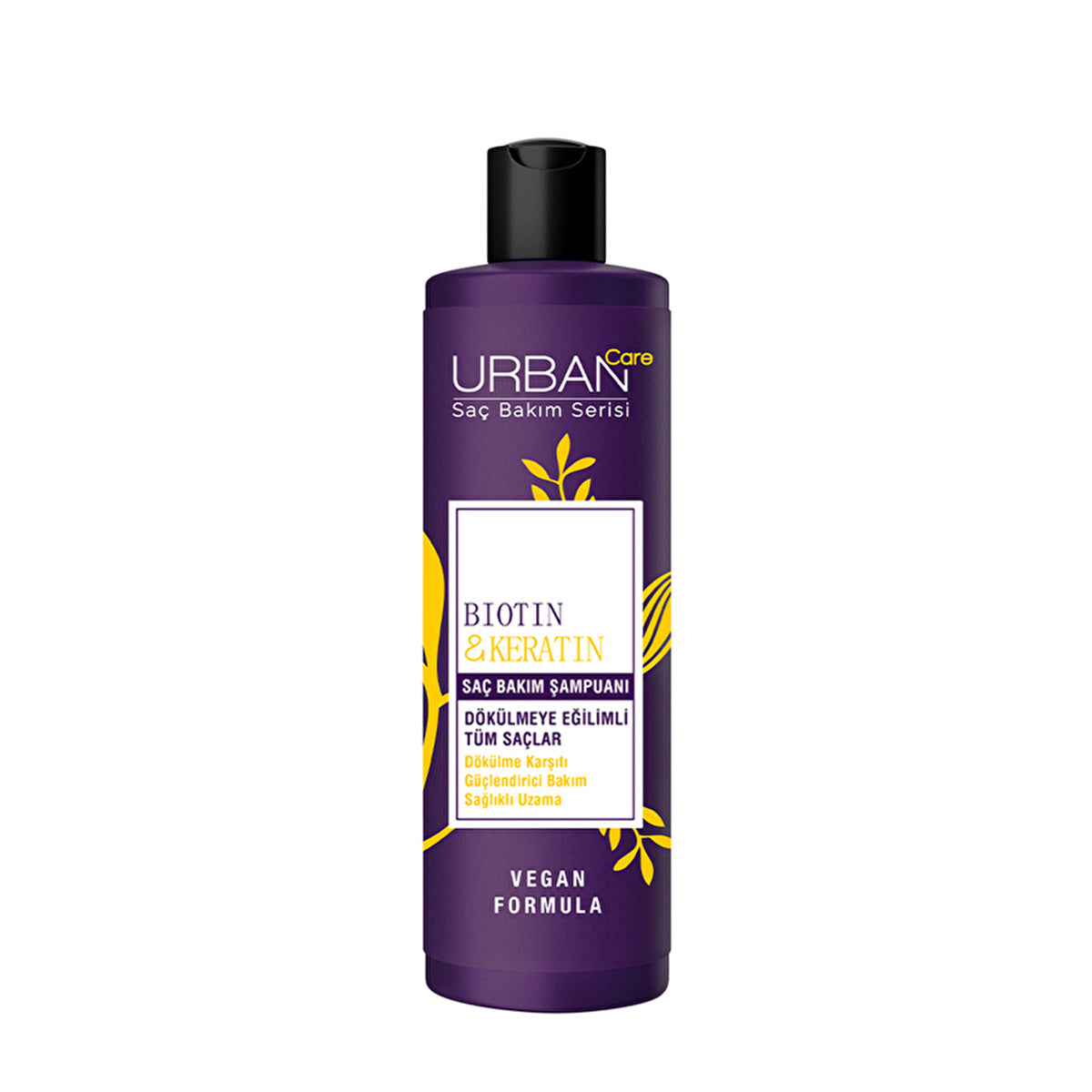 Urban Care Biotin & Keratin Shampoo 8.5 Fl Oz - Hair Strengthening - Image #1