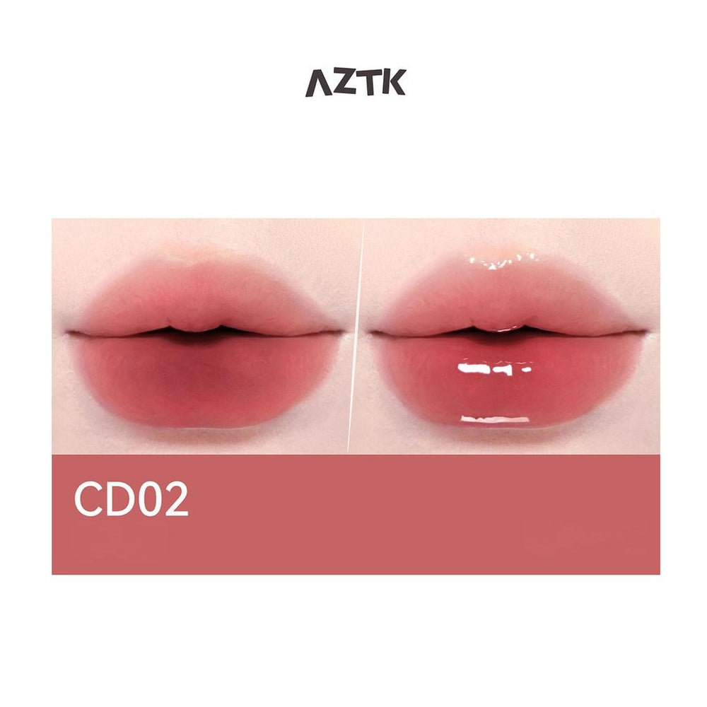AZTK Long-Wear Dual-Ended Candy Floss Double Touch Lip Gloss CD02