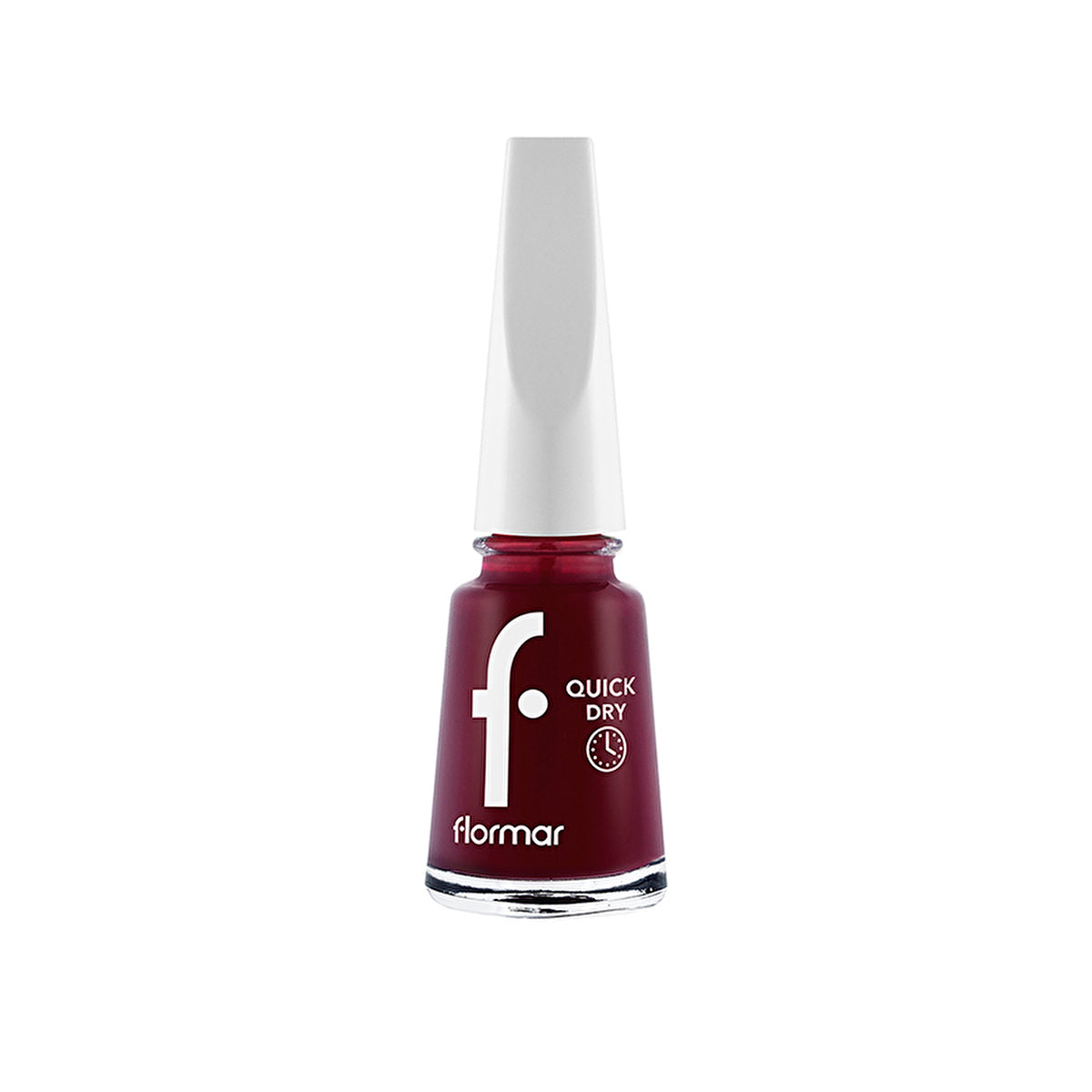 Flormar Quick Dry Intense Pigmented Nail Polish 022 Velvet - 0.37 Fl Oz | Fast Drying - Image #4