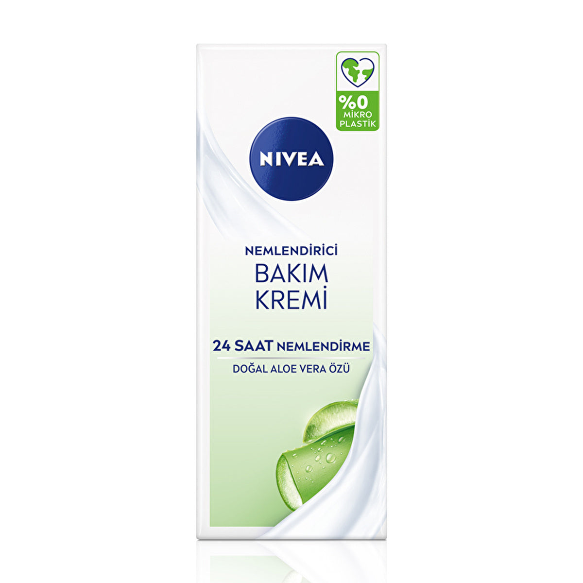 NIVEA Natural Aloe Vera Moisturizing Skin Cream 50ml - Intense Hydration | Daily Use