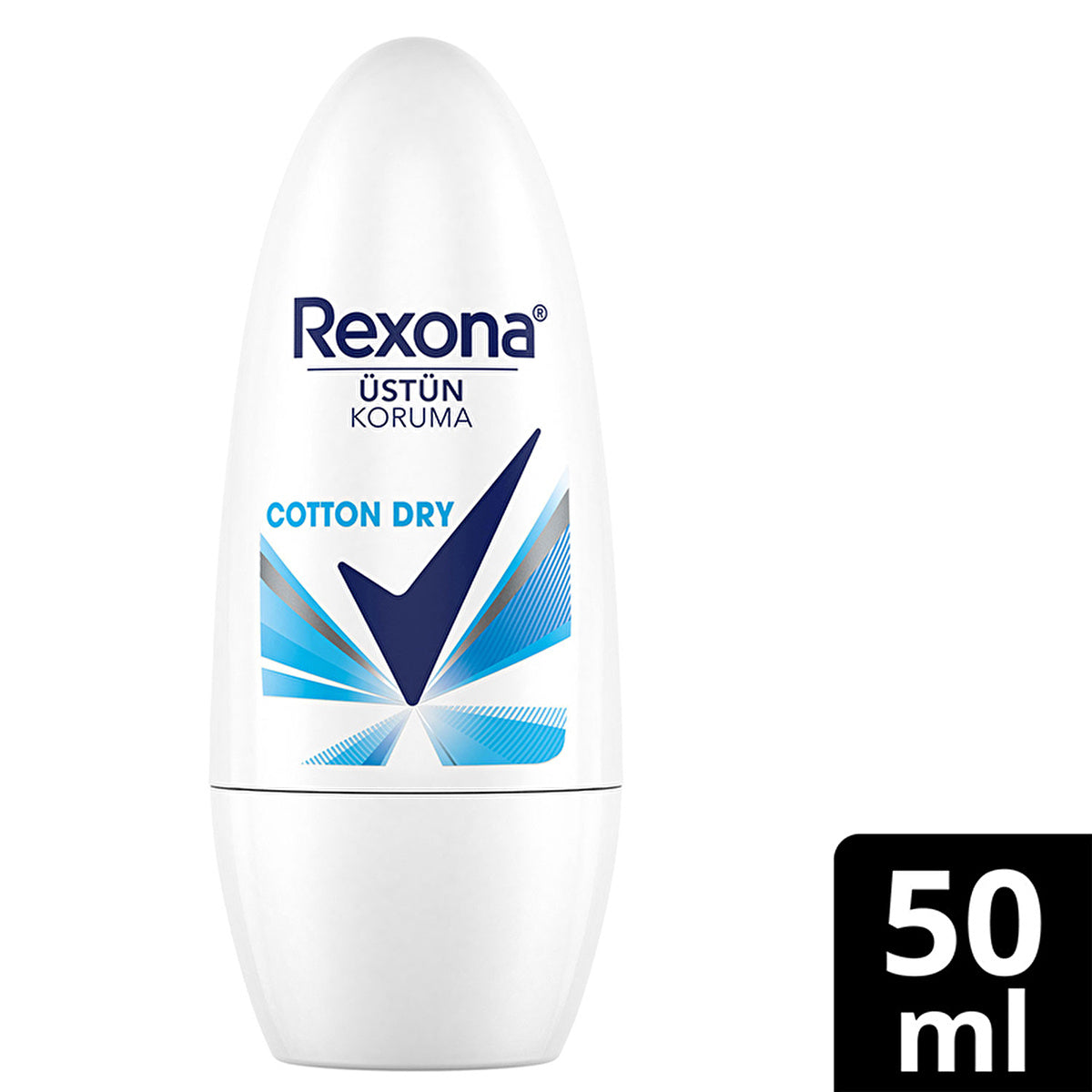 Rexona Cotton Dry Women Roll On Deodorant 72 Hour Protection - 1.69 FL OZ