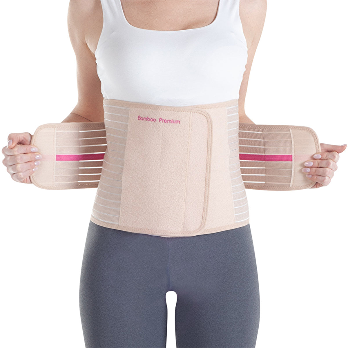 Owli Bamboo Premium Postpartum Girdle - XL/XXL | Breathable Support - Image #4