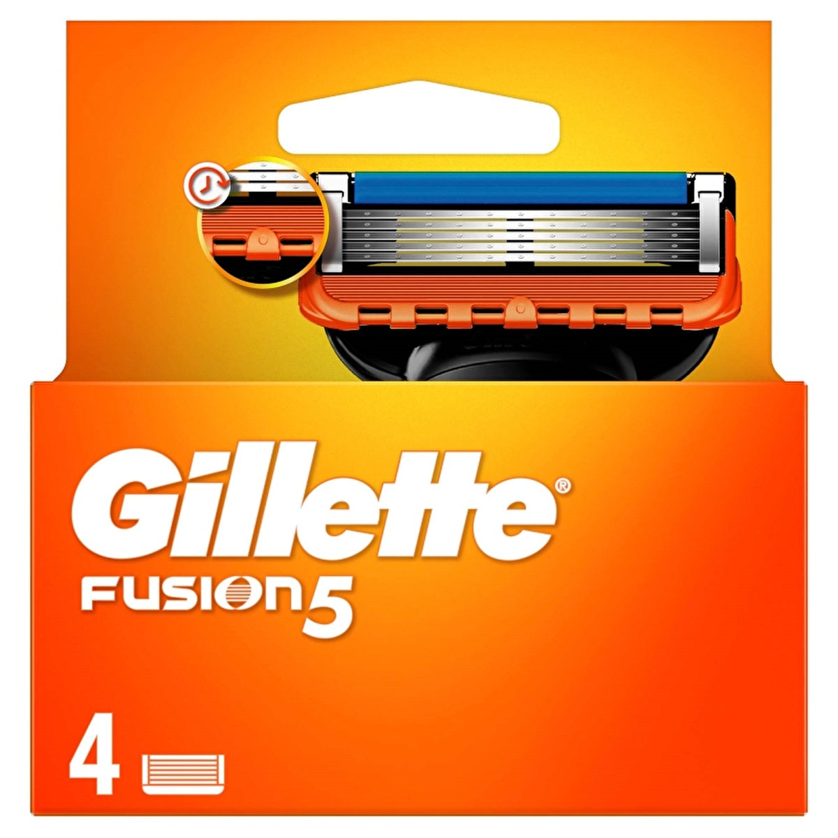 Gillette Fusion Replacement Razor Blades - 4 Count | Comfort Shaving - Image #1