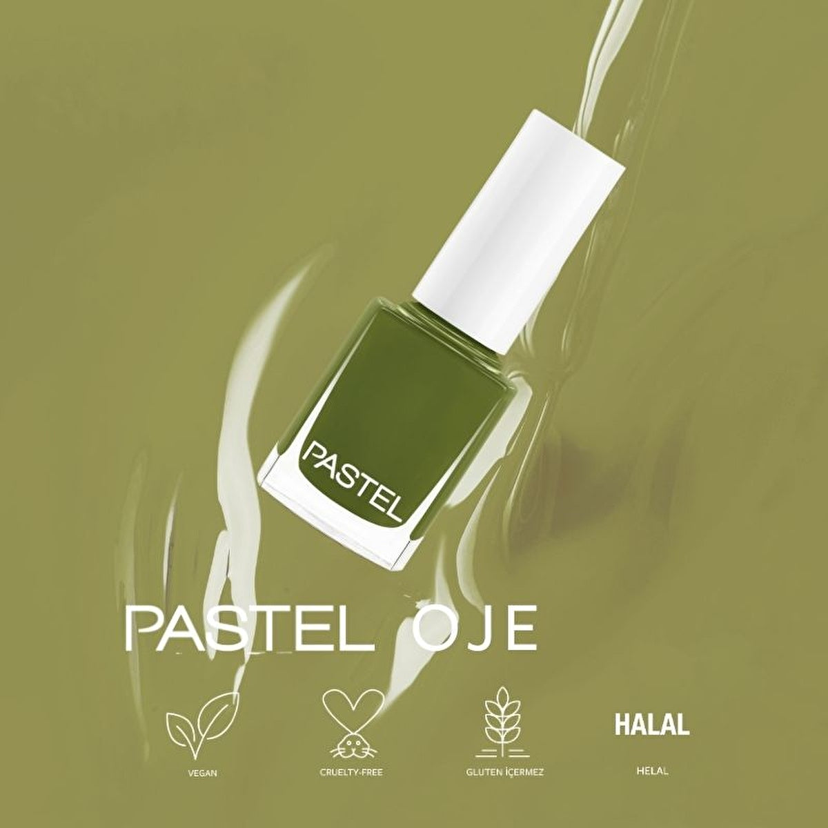 Pastel Nail Polish 404 - Long-Lasting Formula | 13ml - Image #1