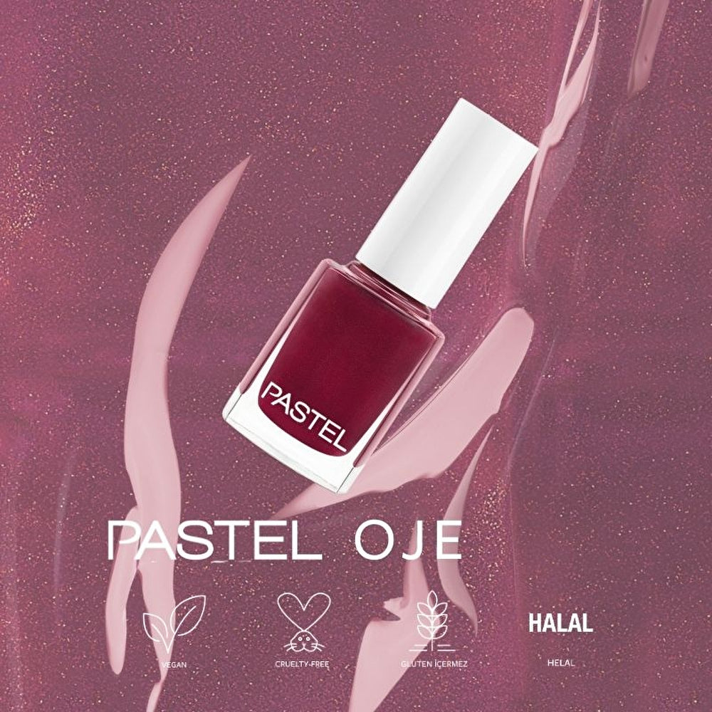 Pastel Nail Polish 406 - Long-Lasting Glossy Finish | 13ml - Image #4