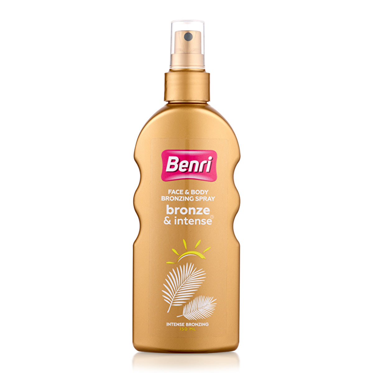Benri Intense & Fast Tanning Spray 150ml - Quick Tan Solution | Lightweight - Image #1