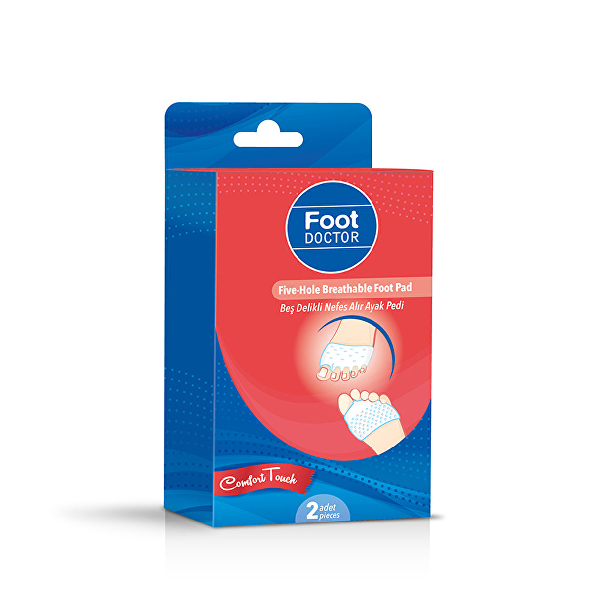 Foot Doctor Breathable Five-Hole Foot Pad - Comfort & Support