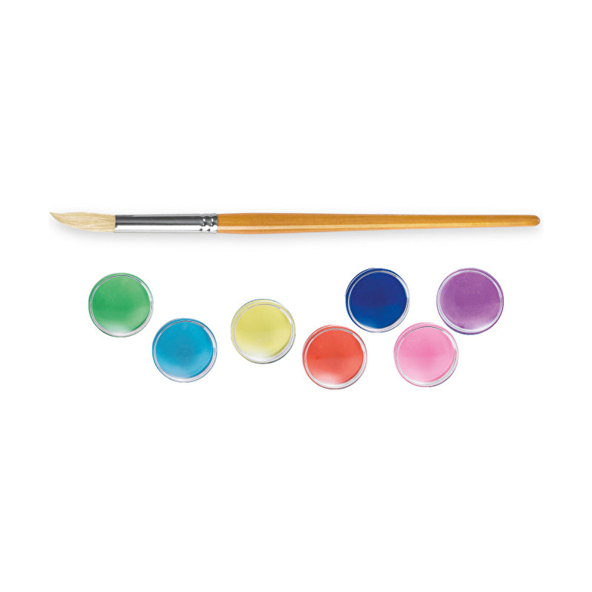 Watercolor Paint Set - 24 Colors with 30mm Brush | Carioca - Image #2