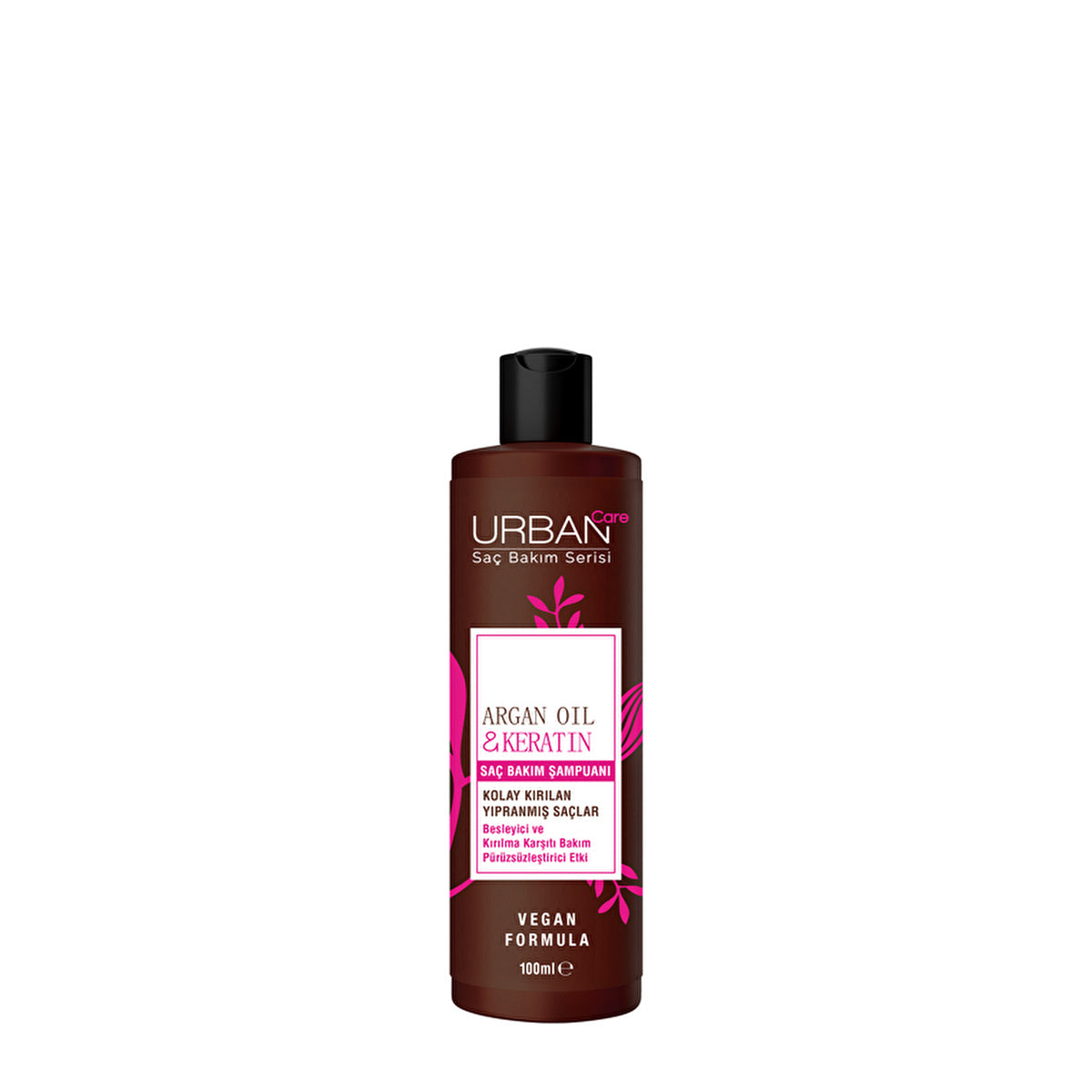 Urban Care Argan Oil & Keratin Shampoo 100ml - Nourishing Formula | Vegan - Image #3