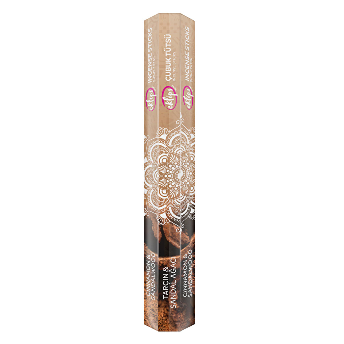 Eklips Cinnamon & Sandalwood Incense Sticks - 20 Pack | Aromatic - Image #2