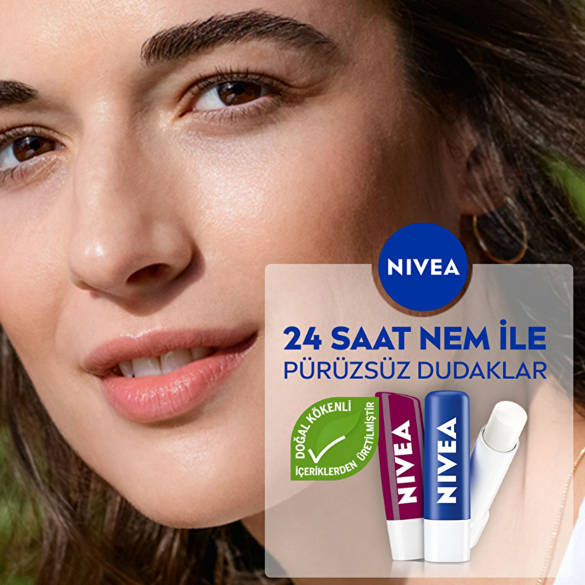 Nivea Blackberry Lip Care 0.17oz - Nourishing Formula | Moisturizing