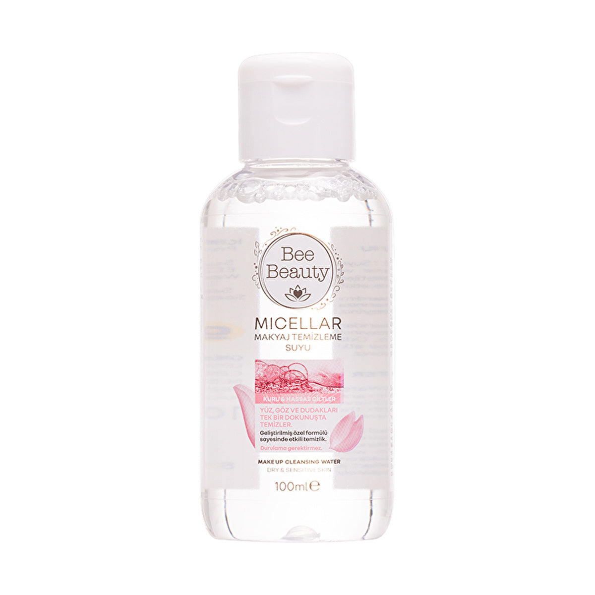 Bee Beauty Micellar Cleansing Water 3.4oz - Gentle Makeup Remover | Sensitive Skin