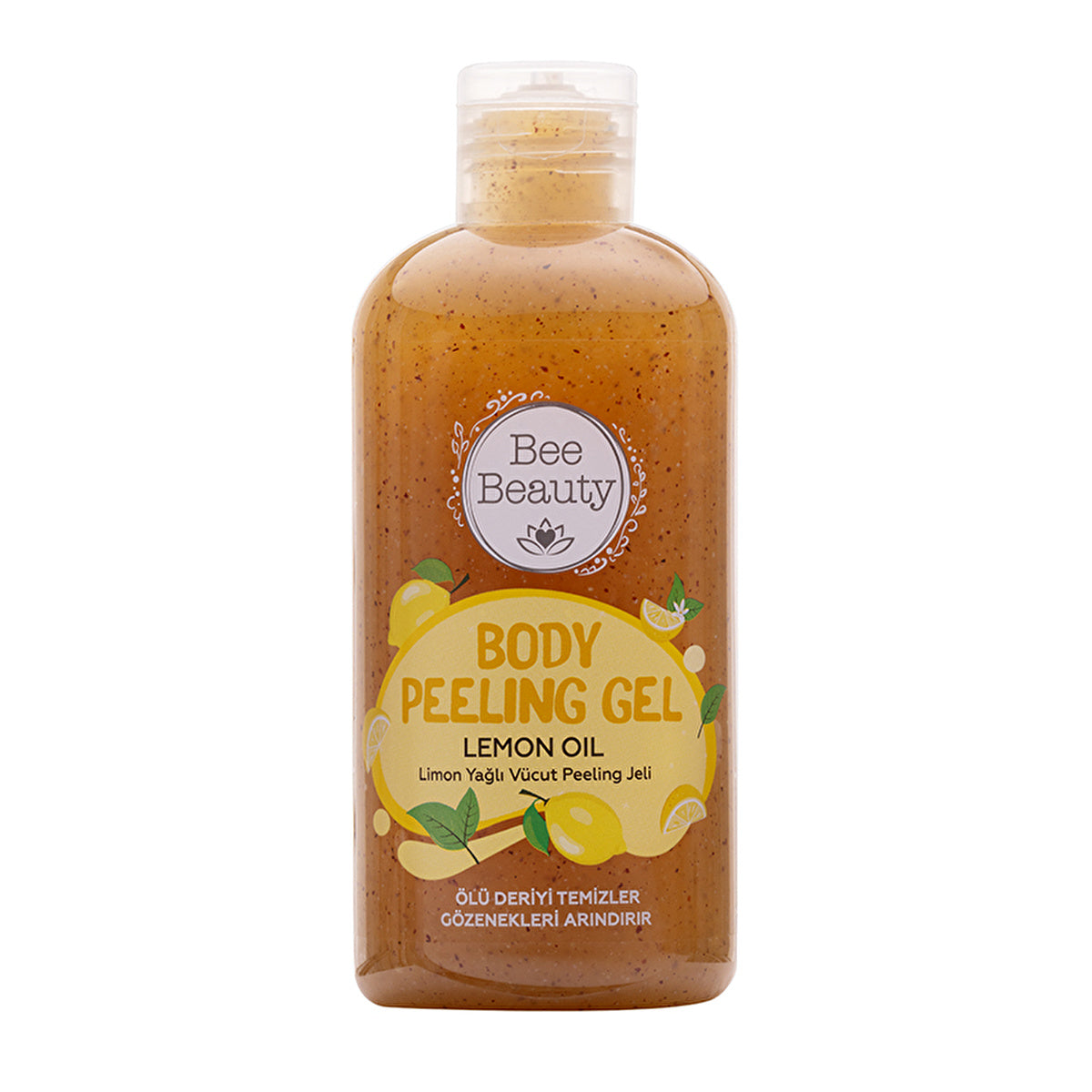 Bee Beauty Lemon Oil Body Scrub Gel 250ml - Exfoliating & Refreshing