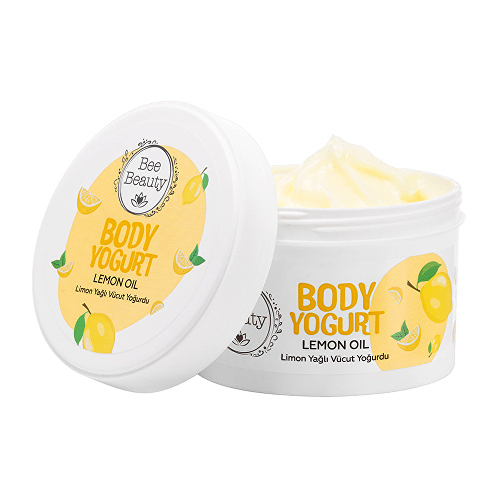 Bee Beauty Lemon Oil Body Yogurt 8.45oz - Nourishing Moisturizer - Image #3