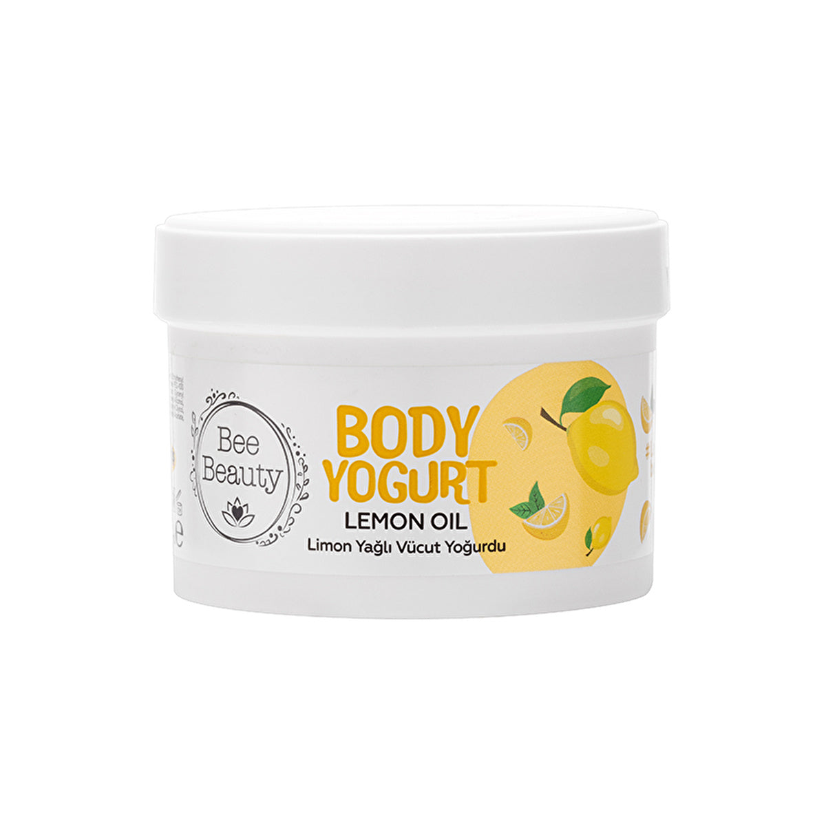 Bee Beauty Lemon Oil Body Yogurt 8.45oz - Nourishing Moisturizer - Image #1