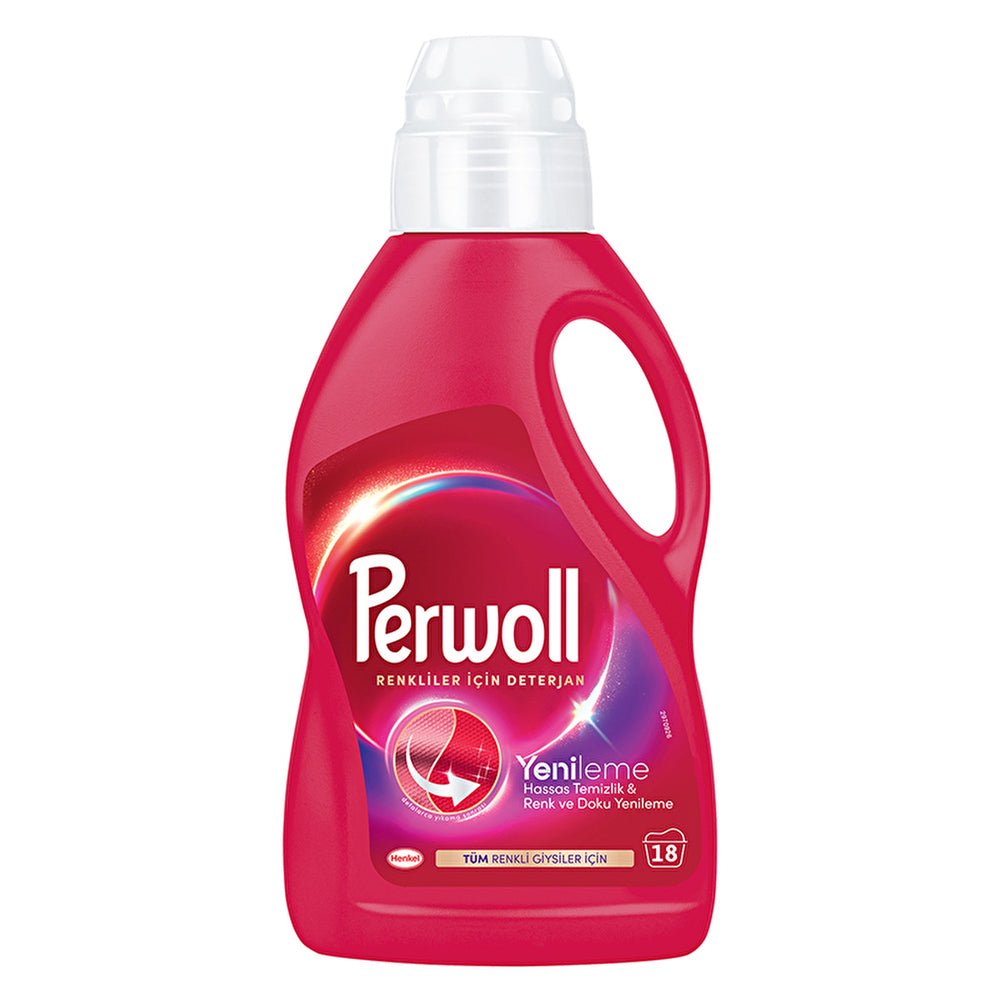 Perwoll Color Renew Liquid Laundry Detergent 1L - 18 Washes | Premium Care