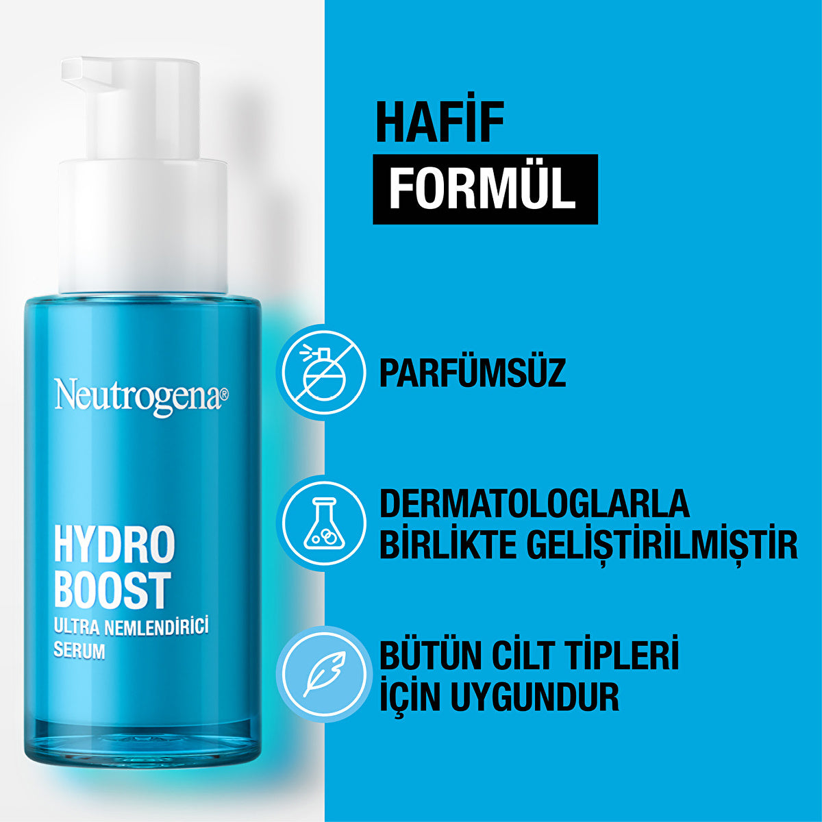 Neutrogena Hydro Boost Serum 30ml - Hydrating Formula | Dry Skin Care - Image #1