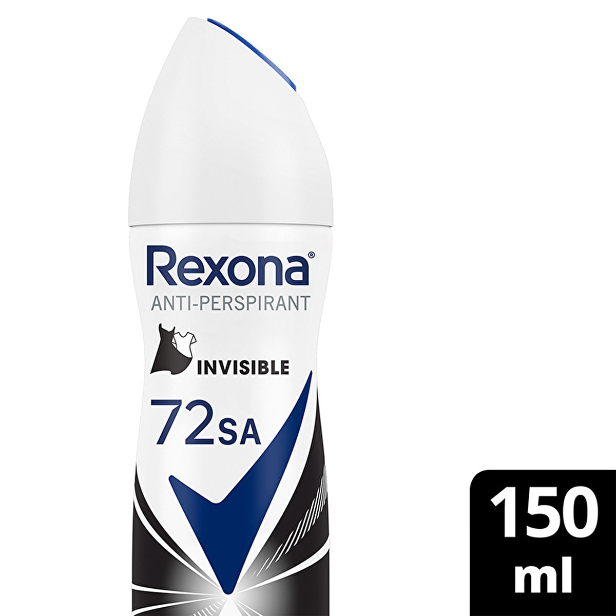 Rexona Women&#39;s Spray Deodorant Invisible 72 Hour Protection - 5.07 oz - Image 